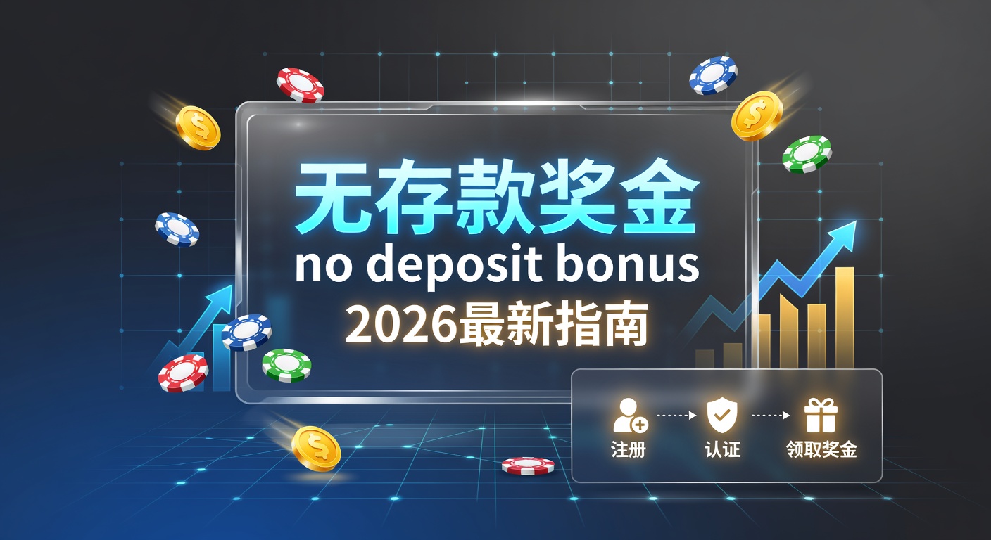 无存款奖金 no deposit bonus 2026最新领取指南