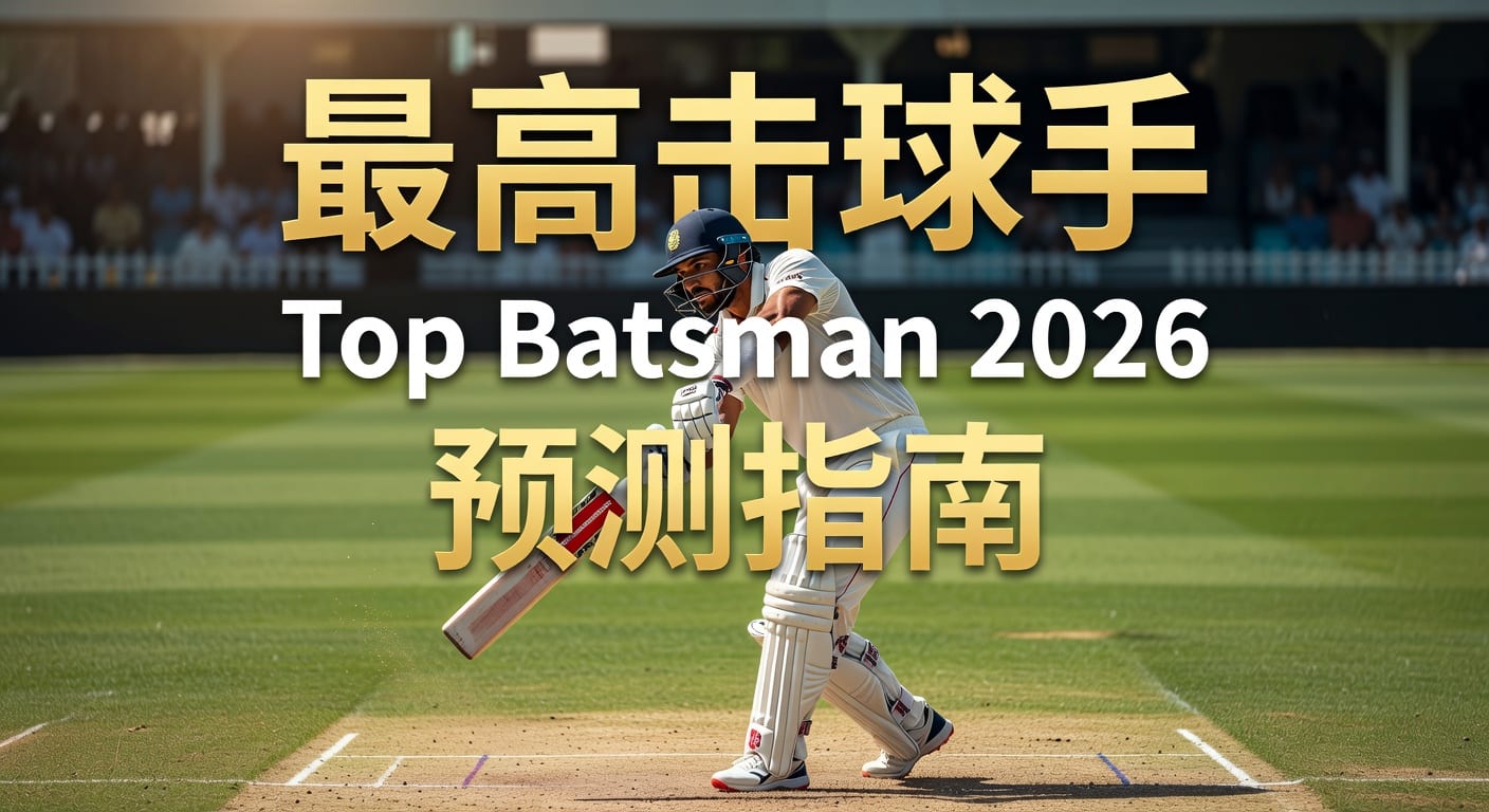 最高击球手 Top Batsman 2026最新预测