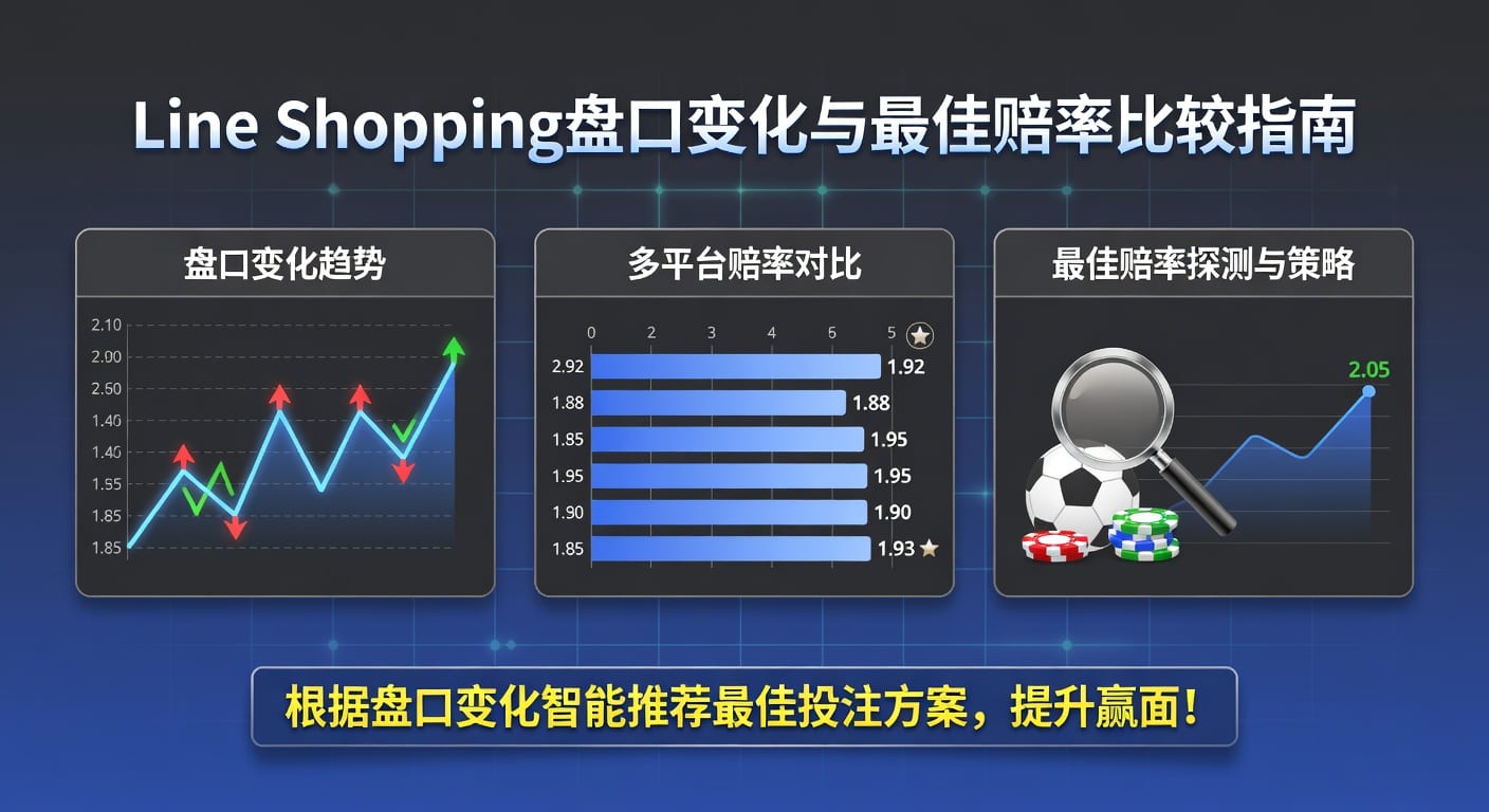 line shopping 最佳赔率比较：2026赛事竞猜策略